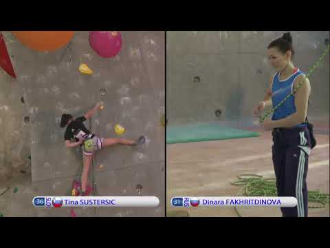 IFSC Climbing World Cup Kranj 2012 - Lead - Replay Women's Qualifications