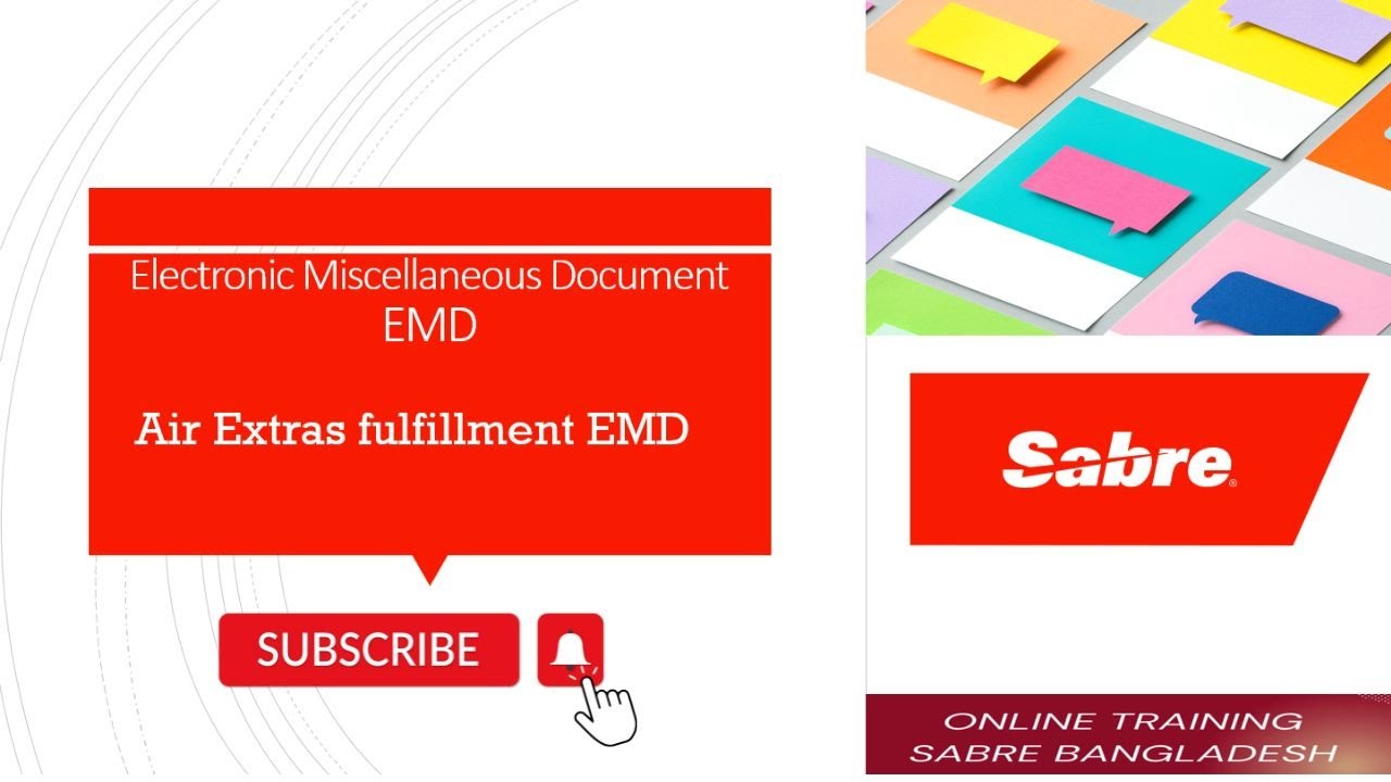 Extra Baggaege, Seat Assignment, Air Extras, EMD and Group EMD