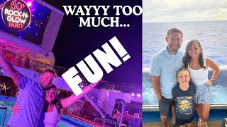 Carnival Valor Day 9 Oyster Showdown, 80's Rock & Glow, & So much more!