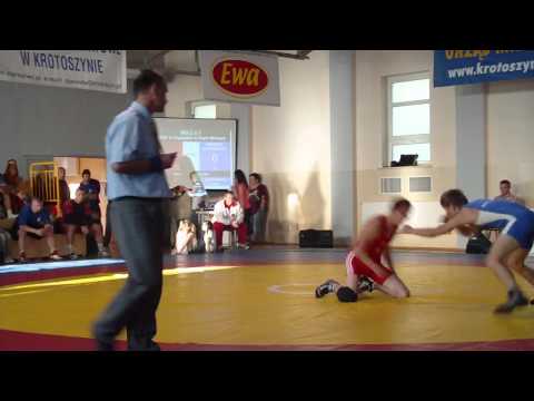 Liga Seniorów SW 2011 - Mecz 7 - kat 55 kg - Słowiński  (Ceramik) vs. Jaszkowski (Bydgoszcz)