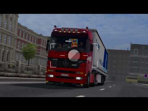 ETS2 Mercedes Benz Actros MP1 Przemyśl - Bielsko-Biała