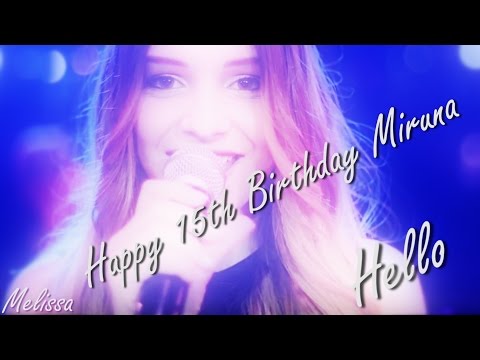 Happy 15th Birthday Miruna!!! {Hello}