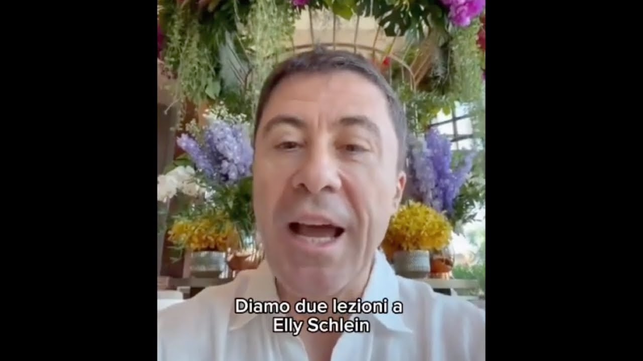 ITALO BOCCHINO: “DIAMO DUE LEZIONI A ELLY SCHLEIN DATO CHE HA DETTO DUE FESSERIE”