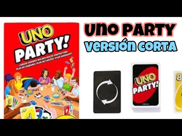 Vídeo relacionado con Mattel Games Juego de Cartas UNO Party! Juego de Cartas Familiar para Grupos Grandes, niños, niñas y Adultos, HMY49