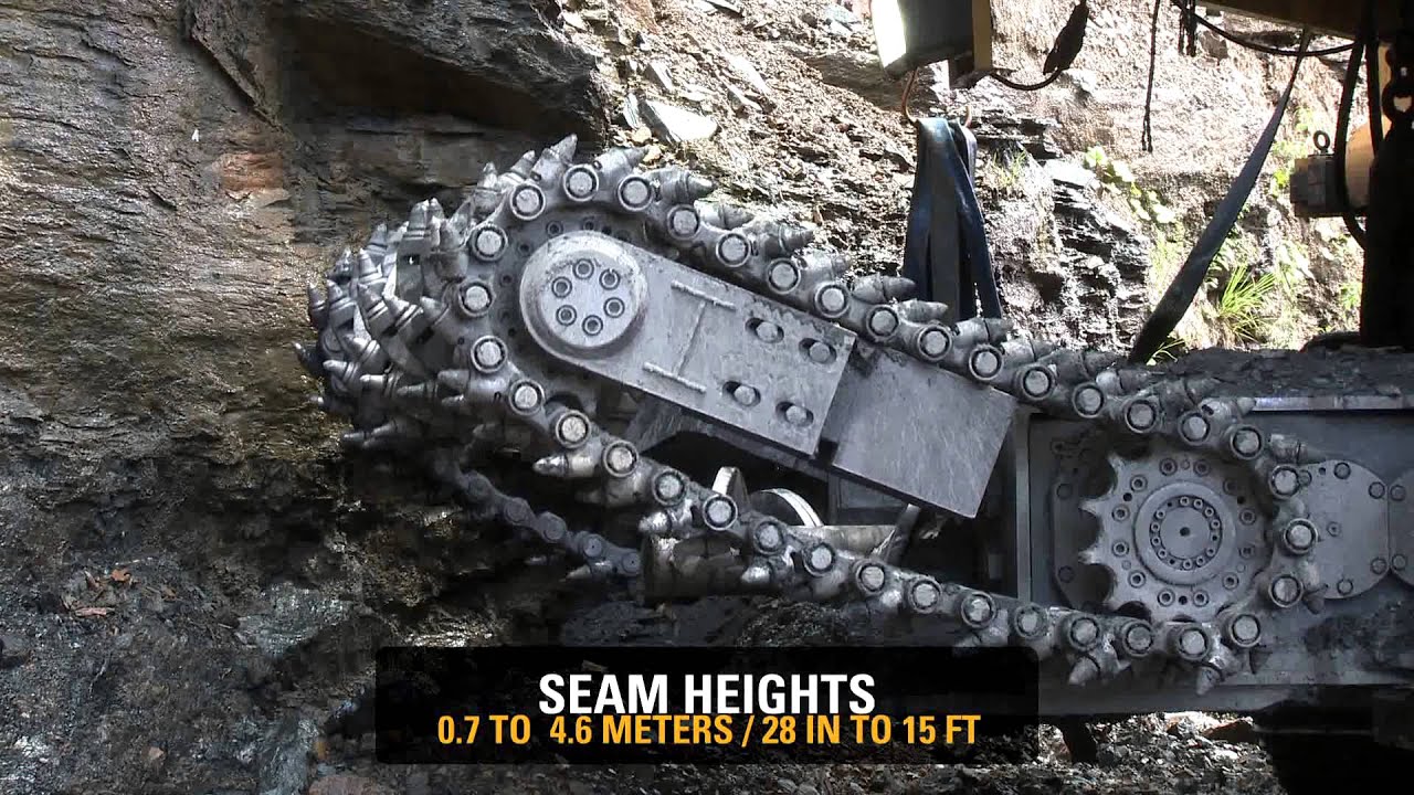 The Cat® HW300 Highwall Mining System