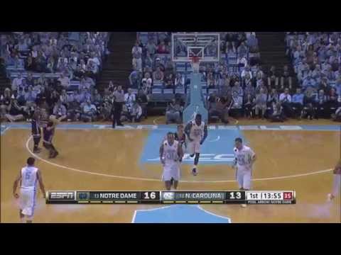 UNC-Notre Dame Game Highlights