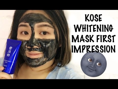 Kose Clear Whitening Mask | First Impression