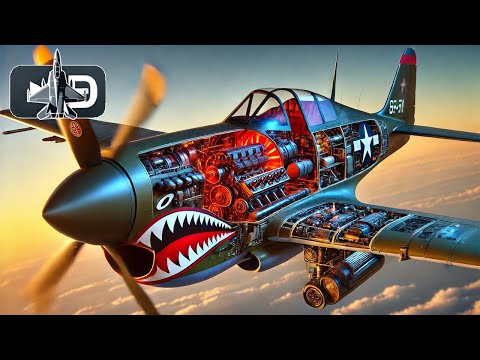 The Insane Engineering of the Curtiss P-40 Warhawk