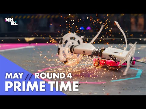 MAY: Live Destructive Robot Fighting - 2025 NHRL Round 4 PRIME TIME