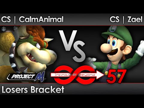 IaB! 57 PM - CS | CalmAnimal (Bowser) vs CS | Zael (Luigi) - Losers Bracket