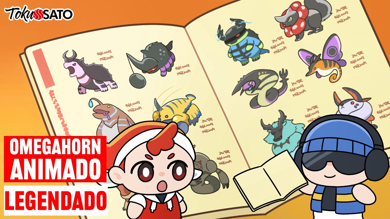 Omegahorn Animado | EP 5 | Aula de Novos Caçadores (Legendado em Português)