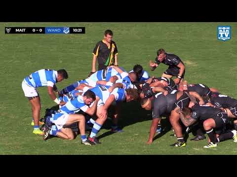 2018 NHRU ROUND 2 Premier 1 Maitland v Wanderers