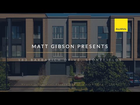 183 Barbarich Drive, Stonefields - Matt Gibson