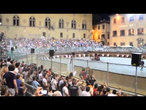 Ultima tornata + INFORTUNIO CAVALLO DRAGO Giostra dell'Orso 2014