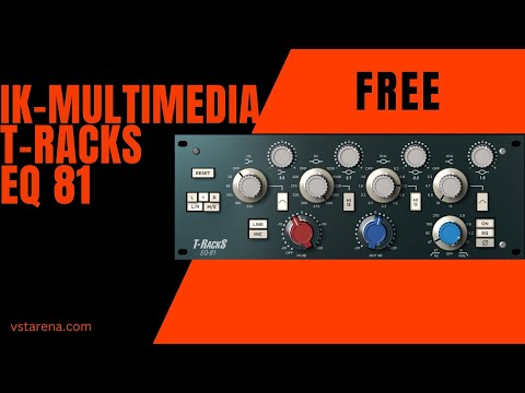 IK Multimedia t-racks EQ 81 free download until February 14th @vstarena #ikmultimedia #freevst