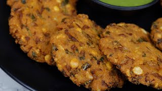 Download lagu South Indian Dal Vada Recipe | Masala Vada Recipe | Famous South Indian Breakfast | mp3