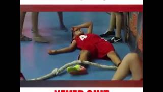 Best example for never give up (Tug-of-war)