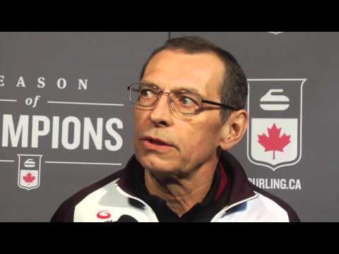 Draw 13 Media Scrum - 2016 Scotties Tournament of Hearts