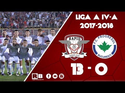 Academia Rapid-CS Progresul 13-0 (Liga a IV-a 2017-2018)