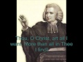 Jesus lover of my soul - Charles Wesley 