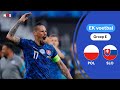 Eerste rode kaart van het EK | Samenvatting Polen - Slowakije | EK 2021