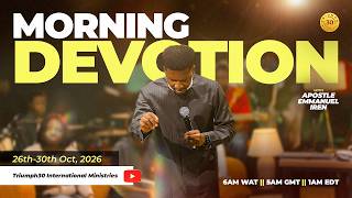 Download lagu MORNING DEVOTION WITH APOSTLE EMMANUEL IREN | HEBREWS 11 COMMENTARY | 30TH OCTOBER 2026 mp3