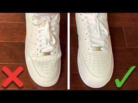 How To Make Your Own Crease Sheilds For Air Force 1's