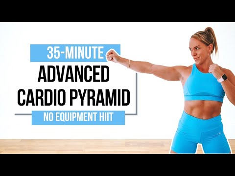ADVANCED Full Body Cardio HIIT Workout |No Equipment Pyramid