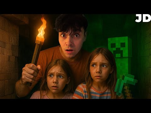 Let's search for diamonds with the kids! 💎 A family adventure in Minecraft! | JDabrowsky