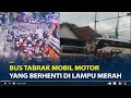 Kronologi Bus Harapan Jaya Tabrak Tabrak Mobil Motor Yang Berhenti Di Lampu Merah Kediri