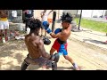 Asian Boxer Vs Elite Boxer Street Boxer BOXING MATCH