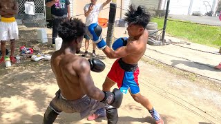 Asian Boxer vs Elite Boxer/Street Boxer BOXING MATCH