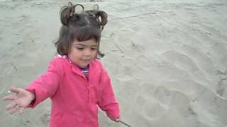 Platja de la marquesa: Bajando las dunas