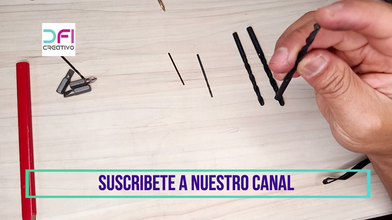 Uso de Brocas, tipos y broca Guía