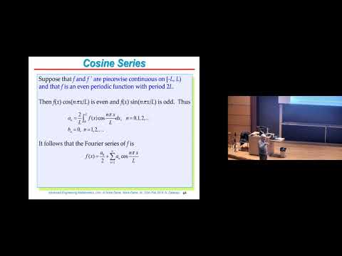 Lecture 35- The Fourier Convergence Theorem, Separation of Variables and the Heat Diffusion Equation