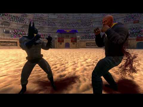 Batman vs Luke Cage UEBS