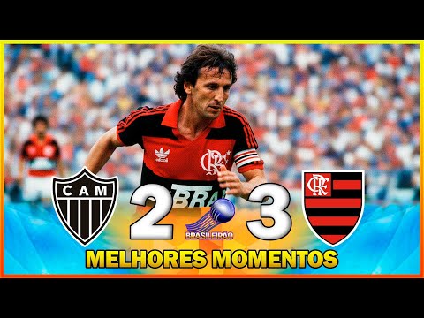 Atlético-MG 2 x 3 Flamengo ● Highlights ● Copa União 1987 ● Semifinal ● Game 2
