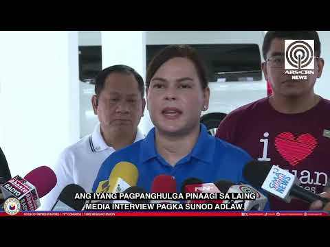 Article I of the Verified Complaint for Impeachment against VP Sara Duterte (Bisaya version)