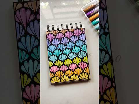 Easy zen doodle drawing tutorial #art #zentangle #satisfying
