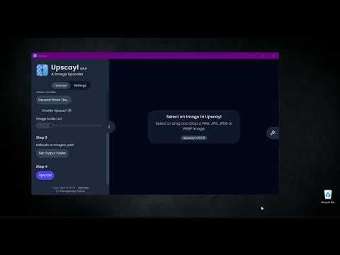 How to fix Upscayl error for AMD with NVIDIA graphics card