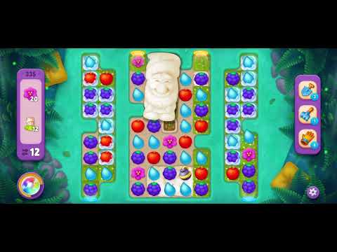 Gardenscapes - 335 - super hard level, no boosters!!