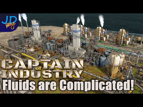 Fluids are complicated 🚛 Ep13 🚜 Captain of Industry  👷 Lets Play, Walkthrough, Tutorial