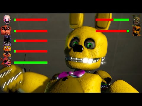 FNaF Old Memories Full Seasons with Healthbars