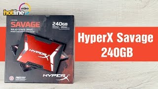 HyperX Savage SHSS37A/240G - відео 1