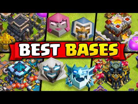 Best Ranked Bases for Every Town Hall