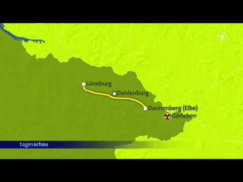 Castor-Transport, 08.11.2010, Tagesschau 10:00h