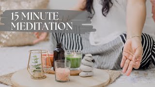 15 Minute Meditation | Autumn sky meditation | Relaxing