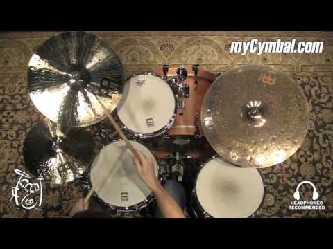 Meinl 18" Byzance Brilliant Medium Thin Crash Cymbal - 1436g (B18MTC-B-1112015CC)