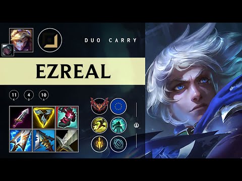 Ezreal ADC vs Seraphine - EUW Grandmaster Patch 25.24