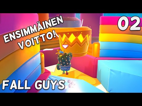 USKOMATON TAISTELU VOITOSTA! | Fall Guys Suomi w/ Roponen